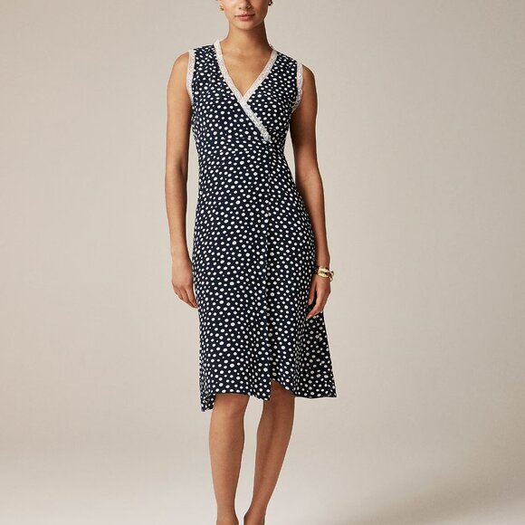 Rouje Dresses & Skirts - NWT Rouje X J.Crew Rencard Wrap Dress Polka Dot